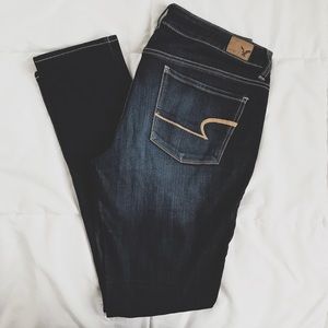 American Eagle Dark Wash Skinny Jeans